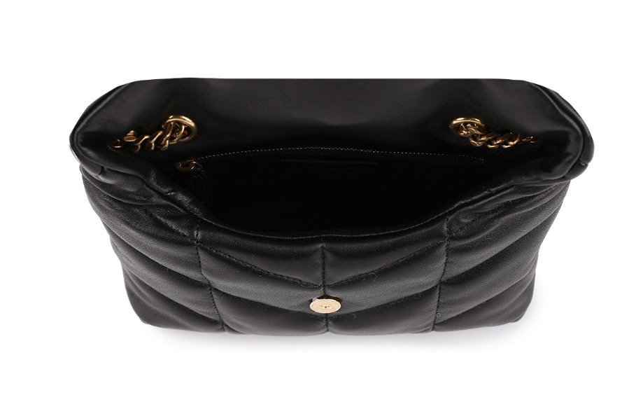 ★SAINT LAURENT★YSLロゴ パファー トイバッグ★