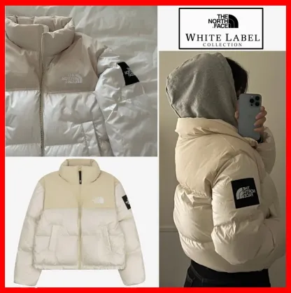 [ノースフェイス]☆W'S NOVELTY NUPTSE ダウンジャケット☆CREAM
