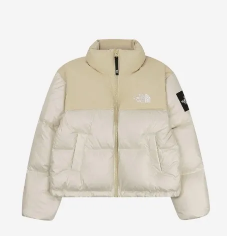 [ノースフェイス]☆W'S NOVELTY NUPTSE ダウンジャケット☆CREAM