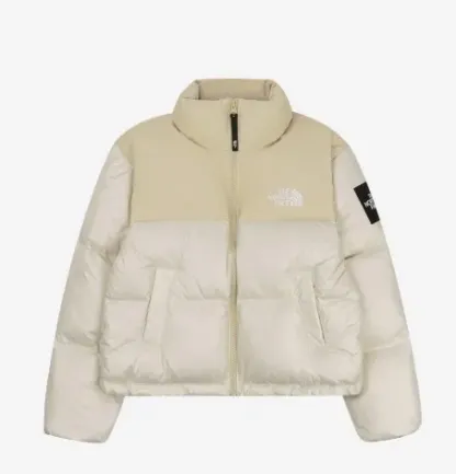 [ノースフェイス]☆W'S NOVELTY NUPTSE ダウンジャケット☆CREAM