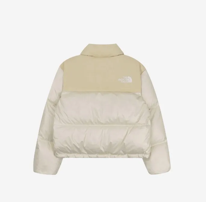 [ノースフェイス]☆W'S NOVELTY NUPTSE ダウンジャケット☆CREAM