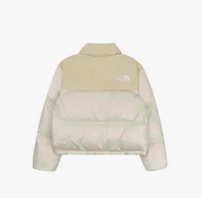 [ノースフェイス]☆W'S NOVELTY NUPTSE ダウンジャケット☆CREAM