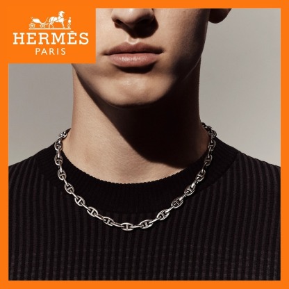 【超絶入手困難！】HERMES シェーヌダンクルネックレス PM