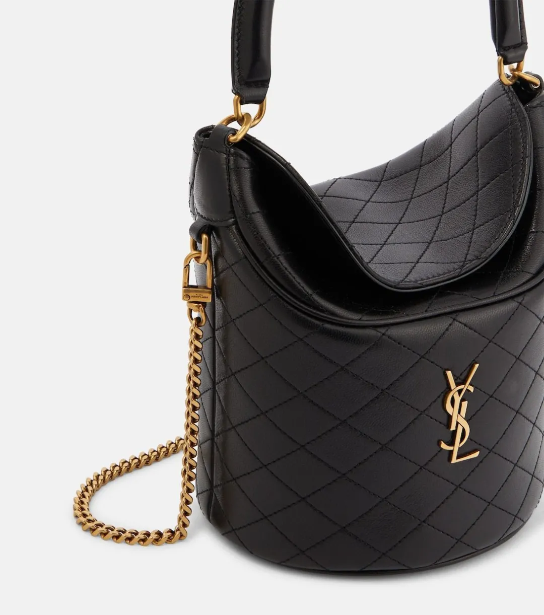 ★Saint Laurent ★ガビーレザーバケツバッグ