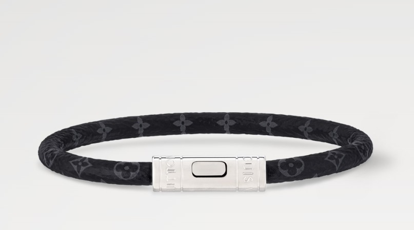 LOUIS VUITTON レザー ブレスレット ビジネス スーツ に