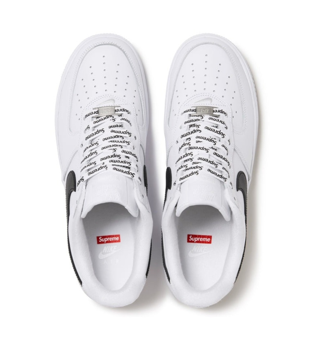 【Nike x Supreme】Air Force 1 Low- White Black