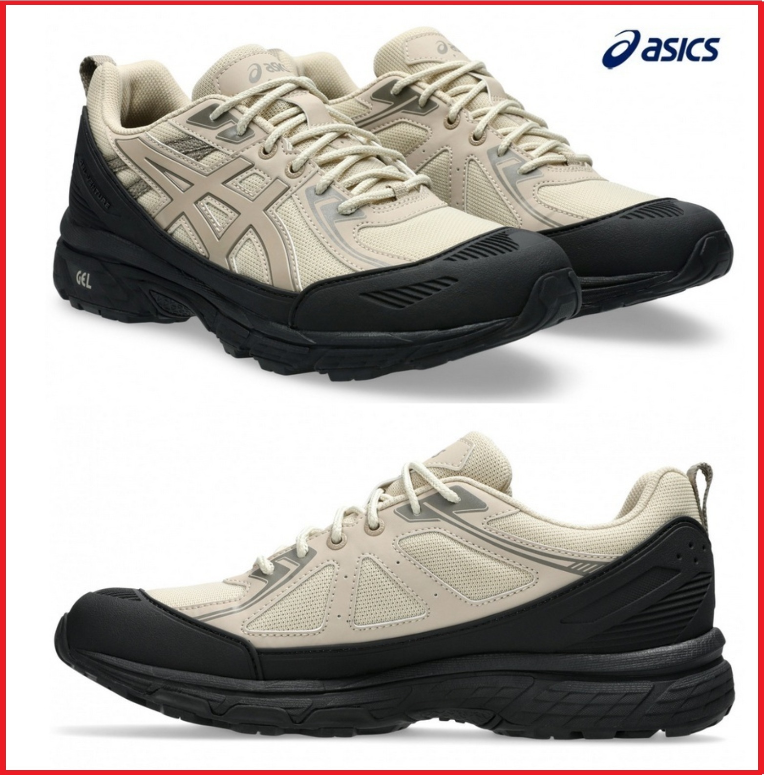 【asics】Gel-Venture 6 Shield Black Feather Grey