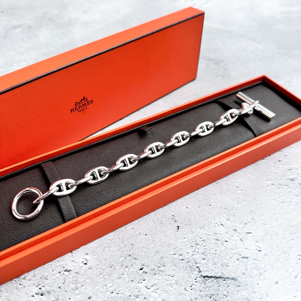 HERMES シェーヌダンクルMM ブレスレット
