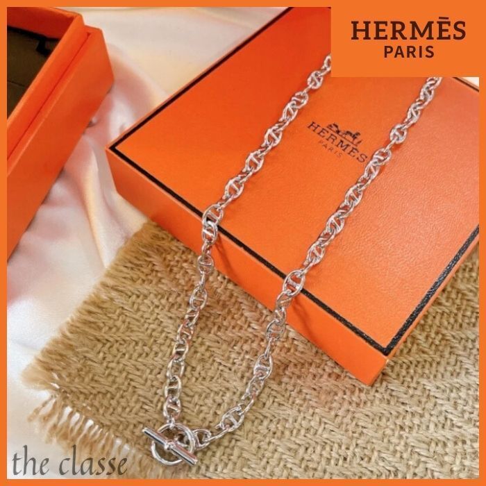 【希少アイテム☆】首元にさりげない上品さを♪HERMESネックレス