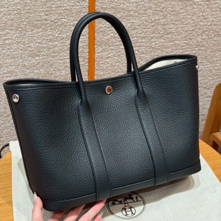 【上品カジュアル】HERMES ガーデンパーティー30 TPM トート