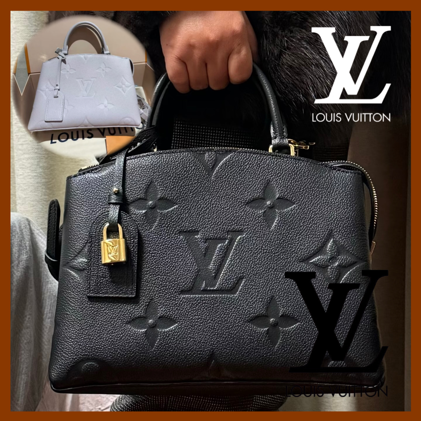 【かっちりカッコ良く】Louis Vuitton*プティ・パレPMバッグ
