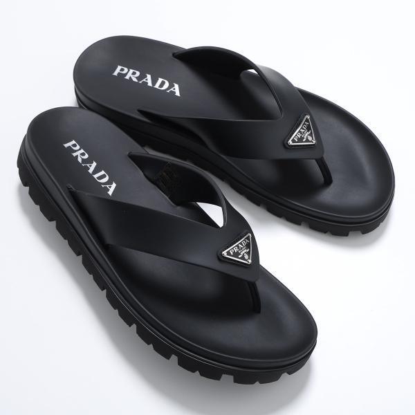 PRADA トングサンダル 2Y3130 3LKK ラバー