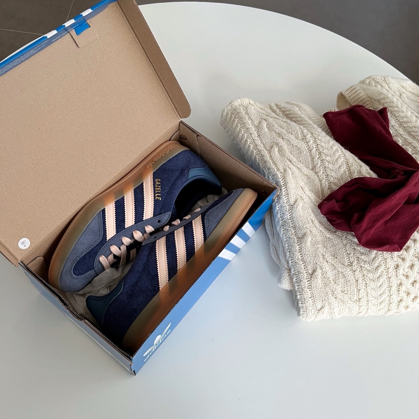 ADIDAS GAZELLE INDOOR DARK BLUE