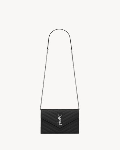 Saint Laurent エンヴェロップ チェーンウォレット クラッチ