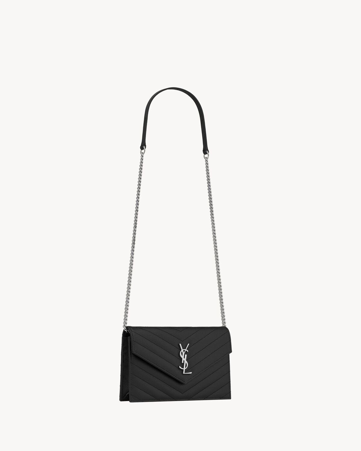 Saint Laurent エンヴェロップ チェーンウォレット クラッチ