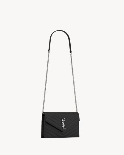 Saint Laurent エンヴェロップ チェーンウォレット クラッチ