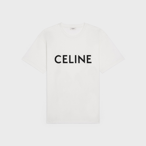 ★CELINE★ セリーヌ プリントクラシック ラウンドネック シャツ
