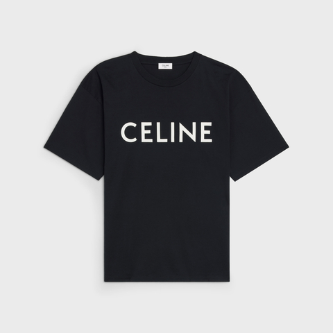 ★CELINE★ セリーヌ プリントクラシック ラウンドネック シャツ