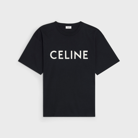 ★CELINE★ セリーヌ プリントクラシック ラウンドネック シャツ