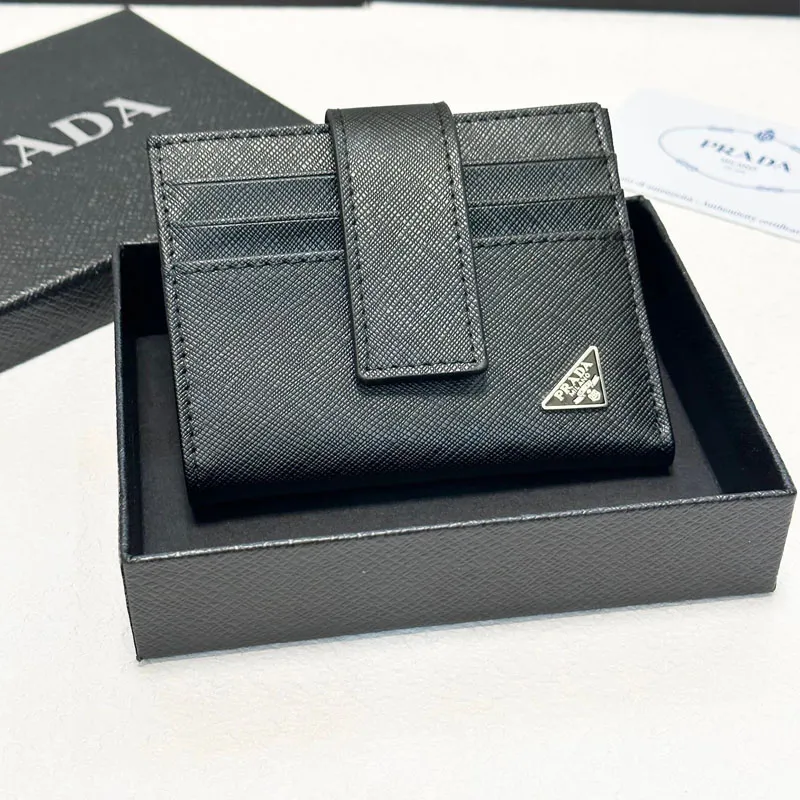 ★PRADA セール★ 2MC049★マイクログレイン　カードケ