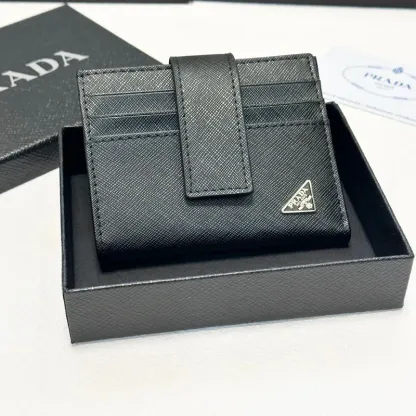 ★PRADA セール★ 2MC049★マイクログレイン　カードケ