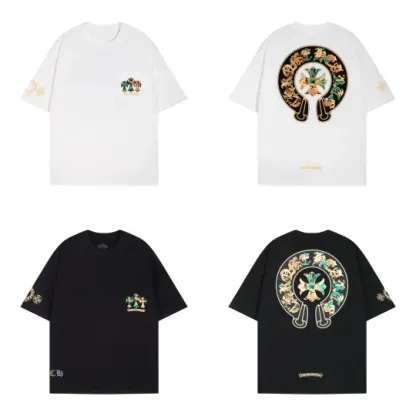Chrome Hearts Tシャツ黒&白 H0117