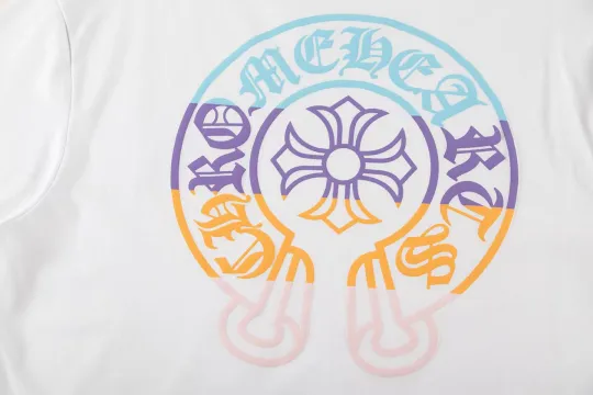 クロムハーツChrome Hearts Tシャツ黒&白 H0153