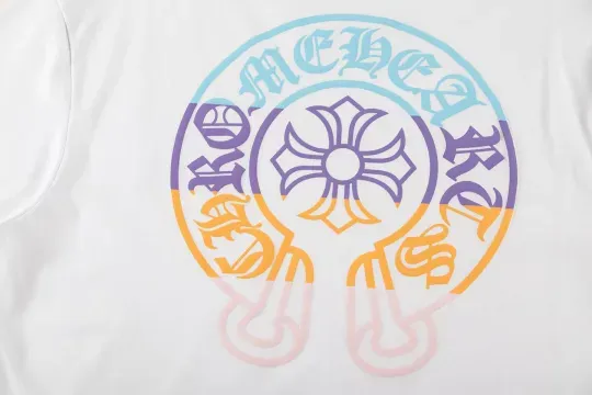 クロムハーツChrome Hearts Tシャツ黒&白 H0153
