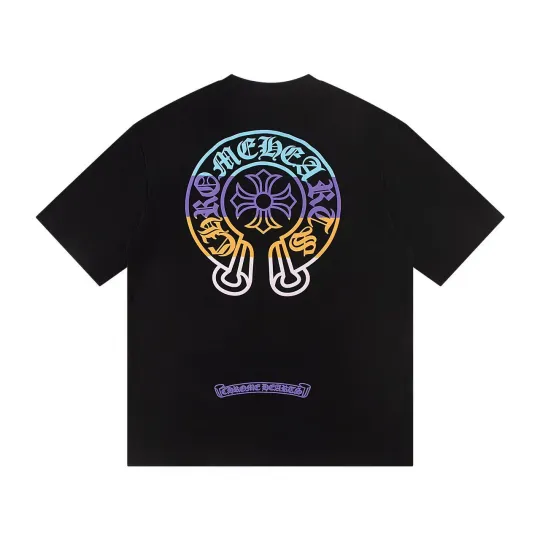 クロムハーツChrome Hearts Tシャツ黒&白 H0153