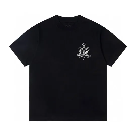 Chrome Heart クロムハーツ Tシャツ 黒 綿100% zH0121