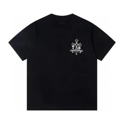 Chrome Heart クロムハーツ Tシャツ 黒 綿100% zH0121