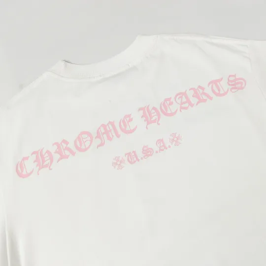 クロムハーツChrome Heart Tシャツ黒&白 綿100% zh0122