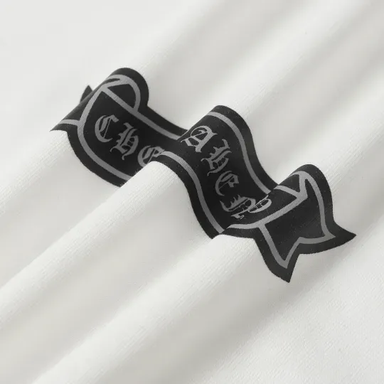 クロムハーツChrome Heart Tシャツ黒&白 綿100% zh0123