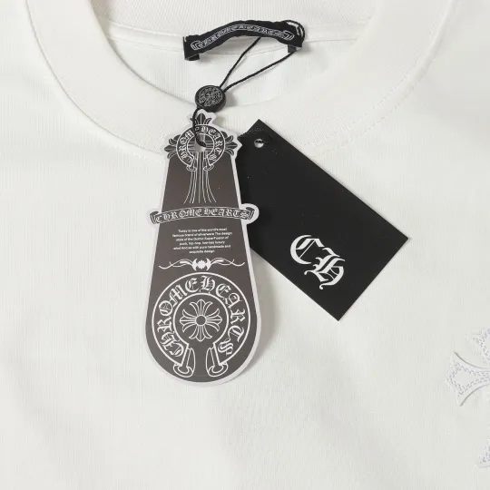 クロムハーツChrome Heart Tシャツ黒&白 綿100% zh0125