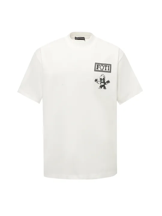 クロムハーツChrome Heart Tシャツ黒&白 綿100% zh0126