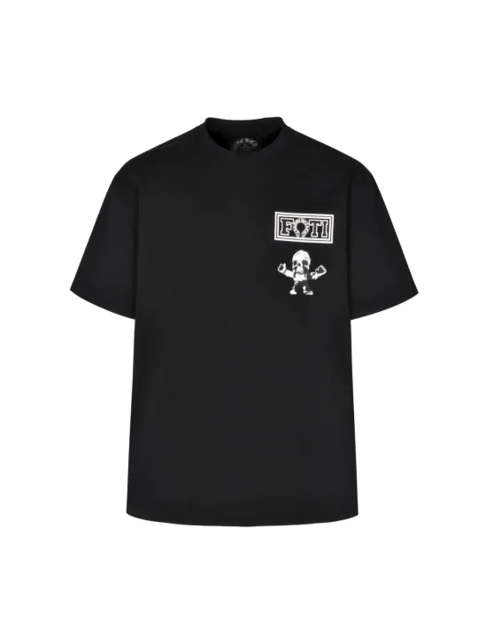 クロムハーツChrome Heart Tシャツ黒&白 綿100% zh0126