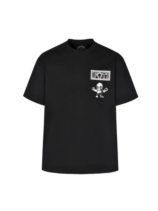 クロムハーツChrome Heart Tシャツ黒&白 綿100% zh0126