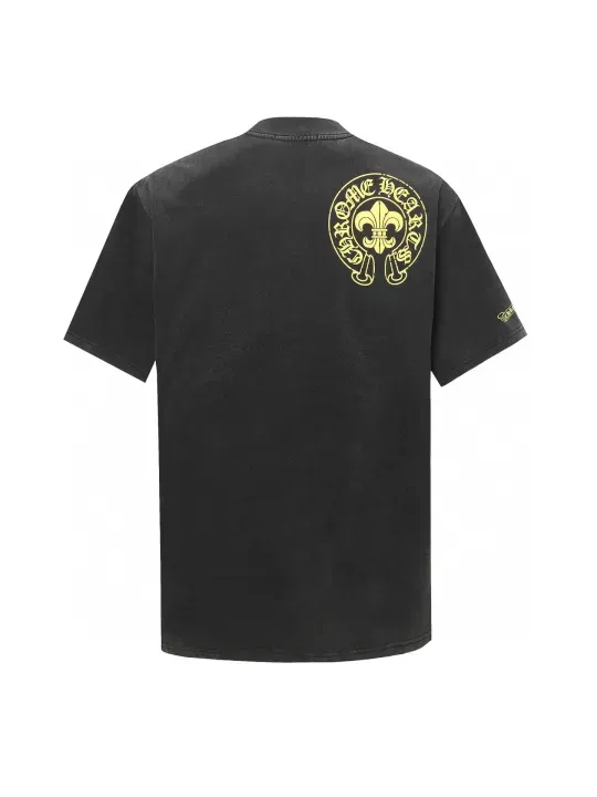 Chrome Heart クロムハーツ Tシャツ 黒 綿100% zH0127