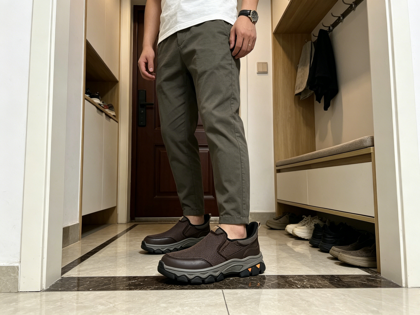 ⏰Last Day! 45% OFF  🔥GARB®Men's Handmade Cowhide Orthopedic Breathable Walking shoes