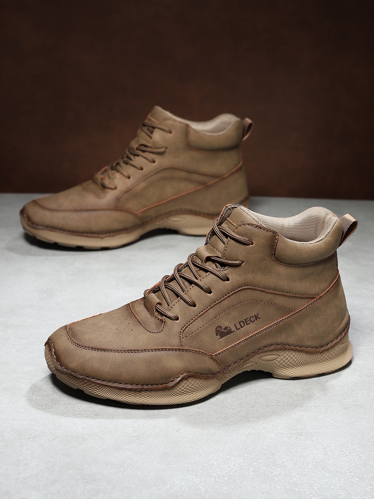 ⏰Last Day! 45% OFF  🔥GARB®Men's Handmade Genuine Leather Outdoor Waterproof Walking Shoes