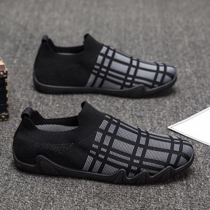 soft-soled lazy people slip-on men's shoes Breathable Casual Shoes