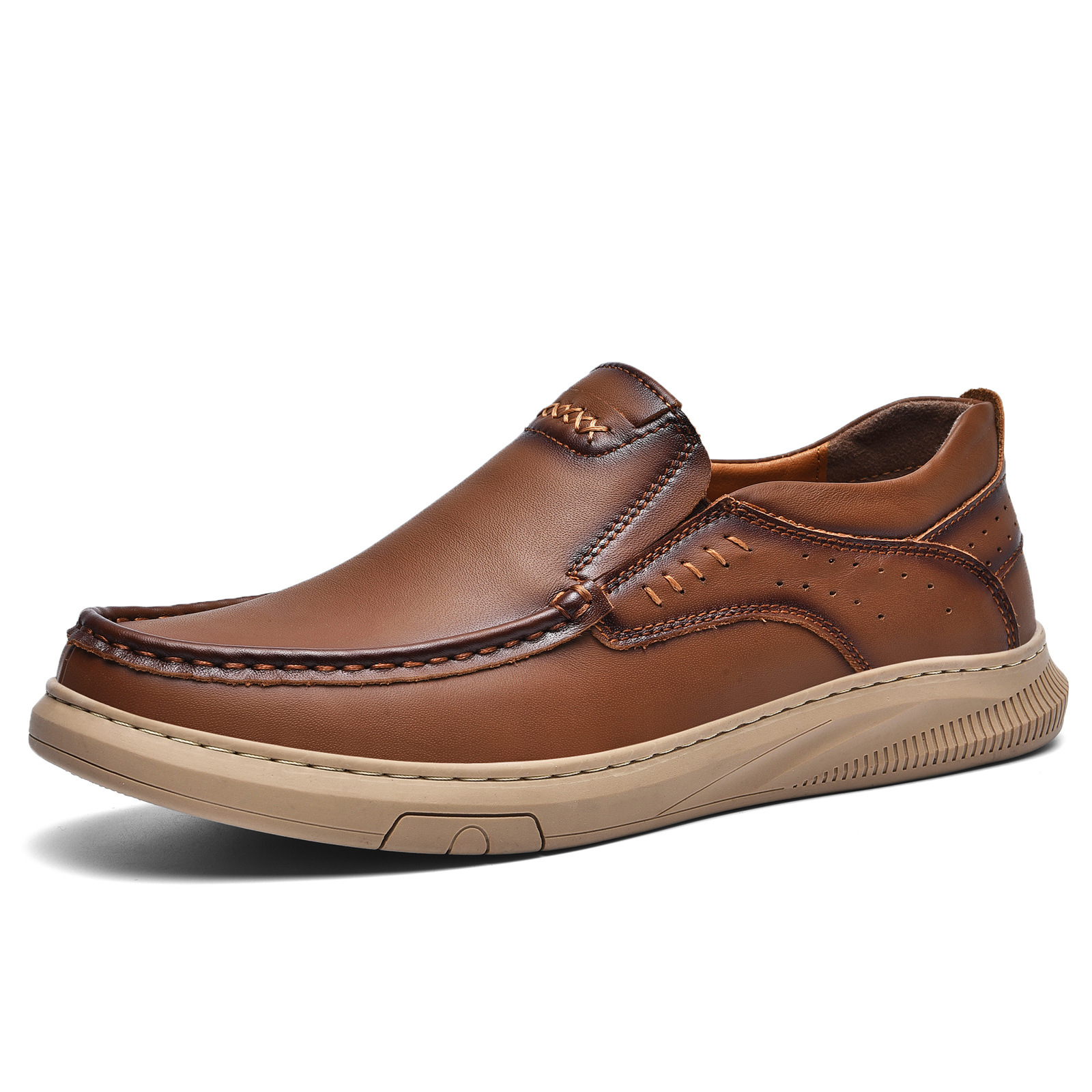 Men's Genuine Leather Fashion Casual Loafers