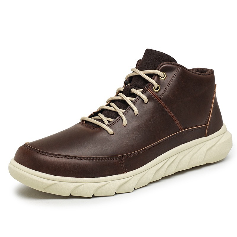 Mens Handcrafted Cowhide Orthopedic Boots