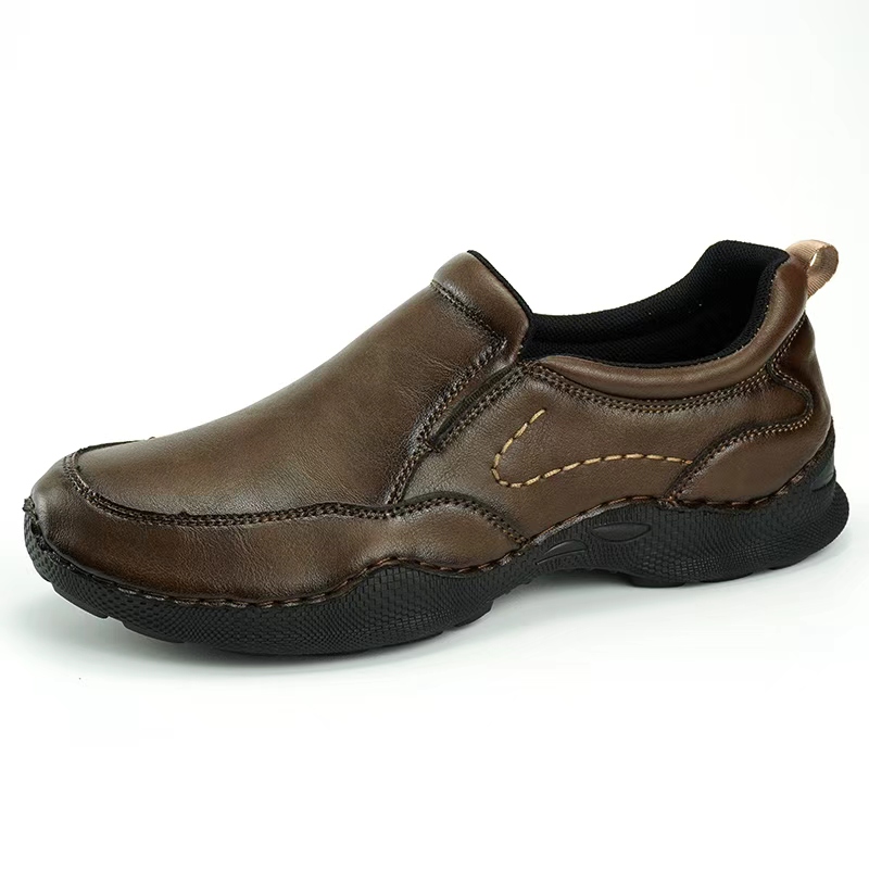 ⏰Last Day! 45% OFF  🔥GARB®Men's Mid Top Cowhide Slip On Outdoor Boots