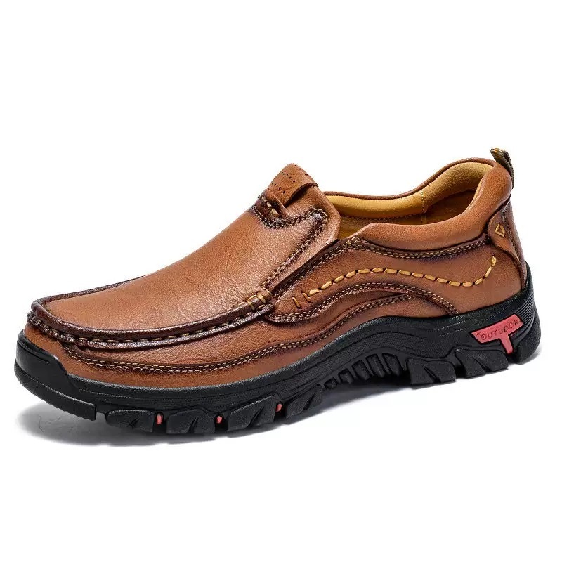 ⏰Last Day! 45% OFF 🔥GARB®Men's Handmade Genuine Leather Outdoor Waterproof Walking Shoes