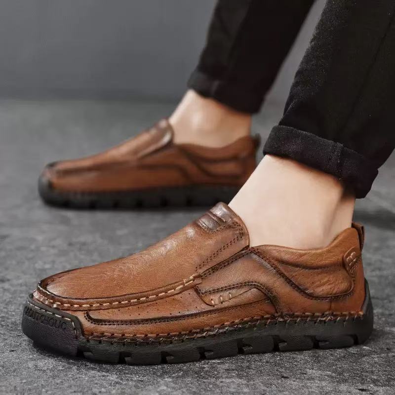 ⏰Last Day!45% OFF 🔥GARB®Men's Genuine Leather Orthopedic Walking shoes