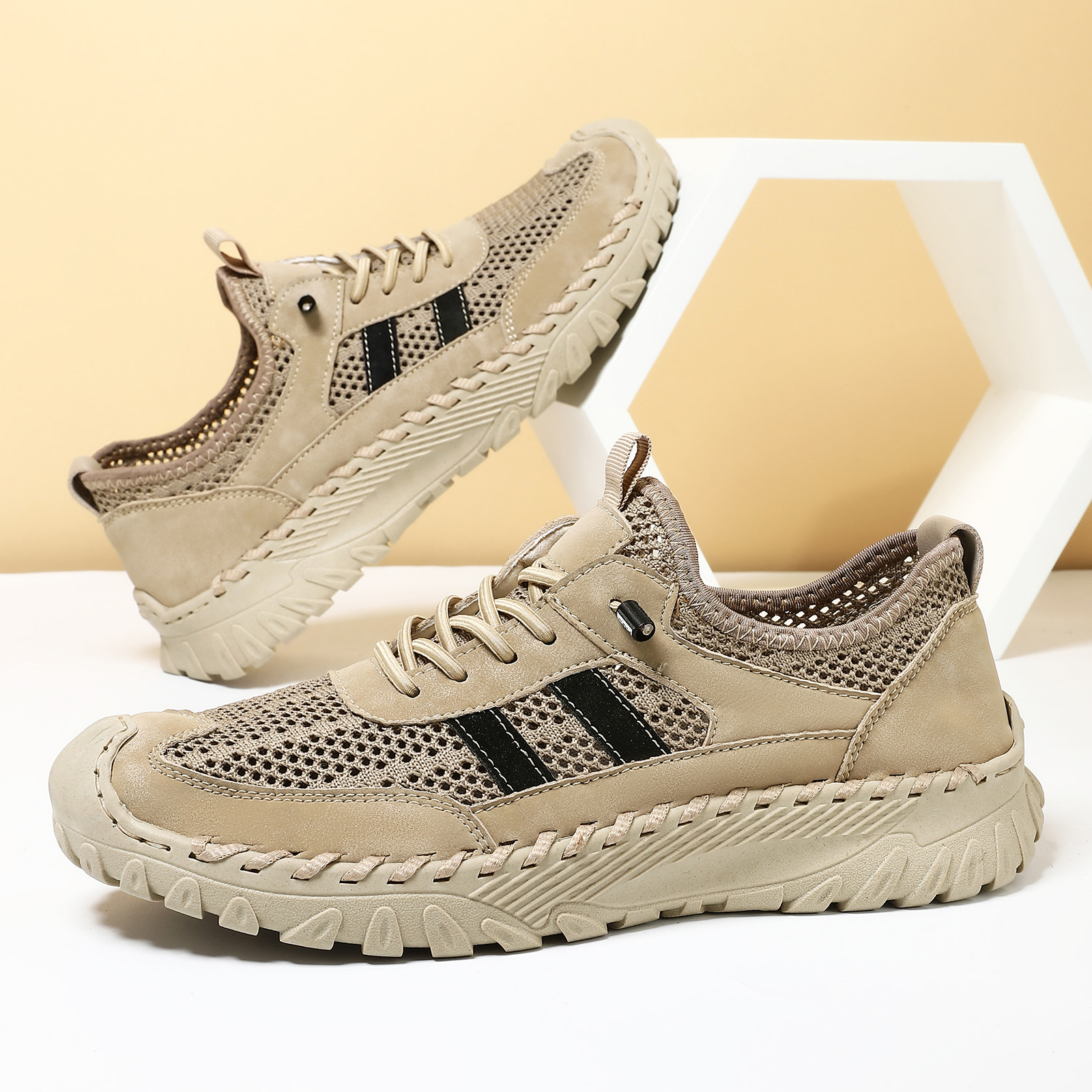 GARB Men's Casual Soft Anti-Slip Outdoor Walking Shoes