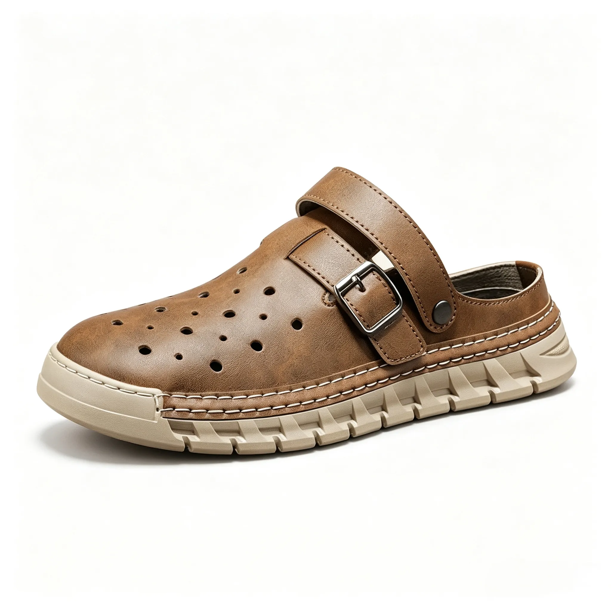 ⏰Last Day! 45% OFF 🔥GARB®Men's Handmade Breathable No-glue Orthopedic Sandals