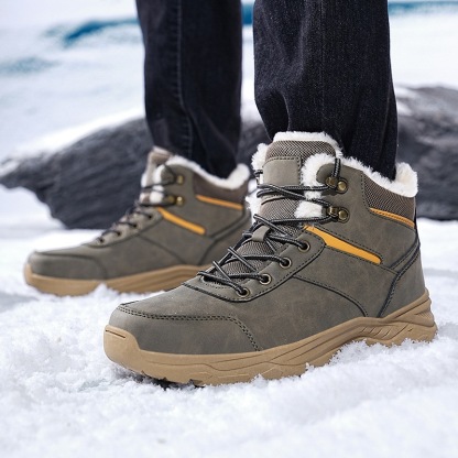 GARB Waterproof Leather Orthopedic Boots with Australian Shearling Lining