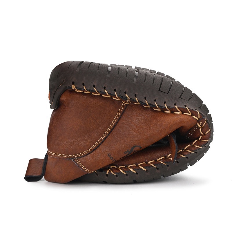 mens handmade cowhide orthopedic boots